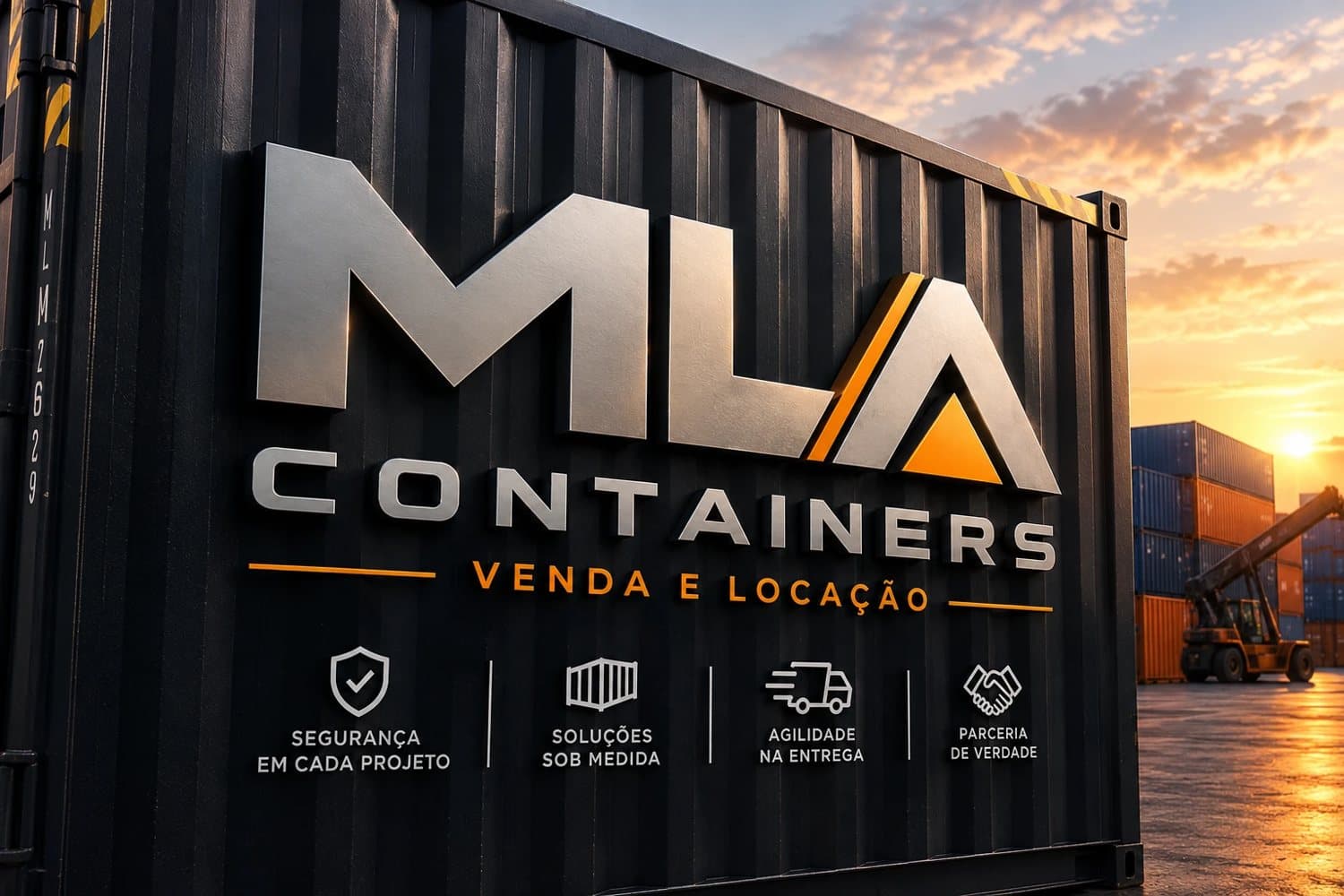 MLA Containers — venda e locação de containers