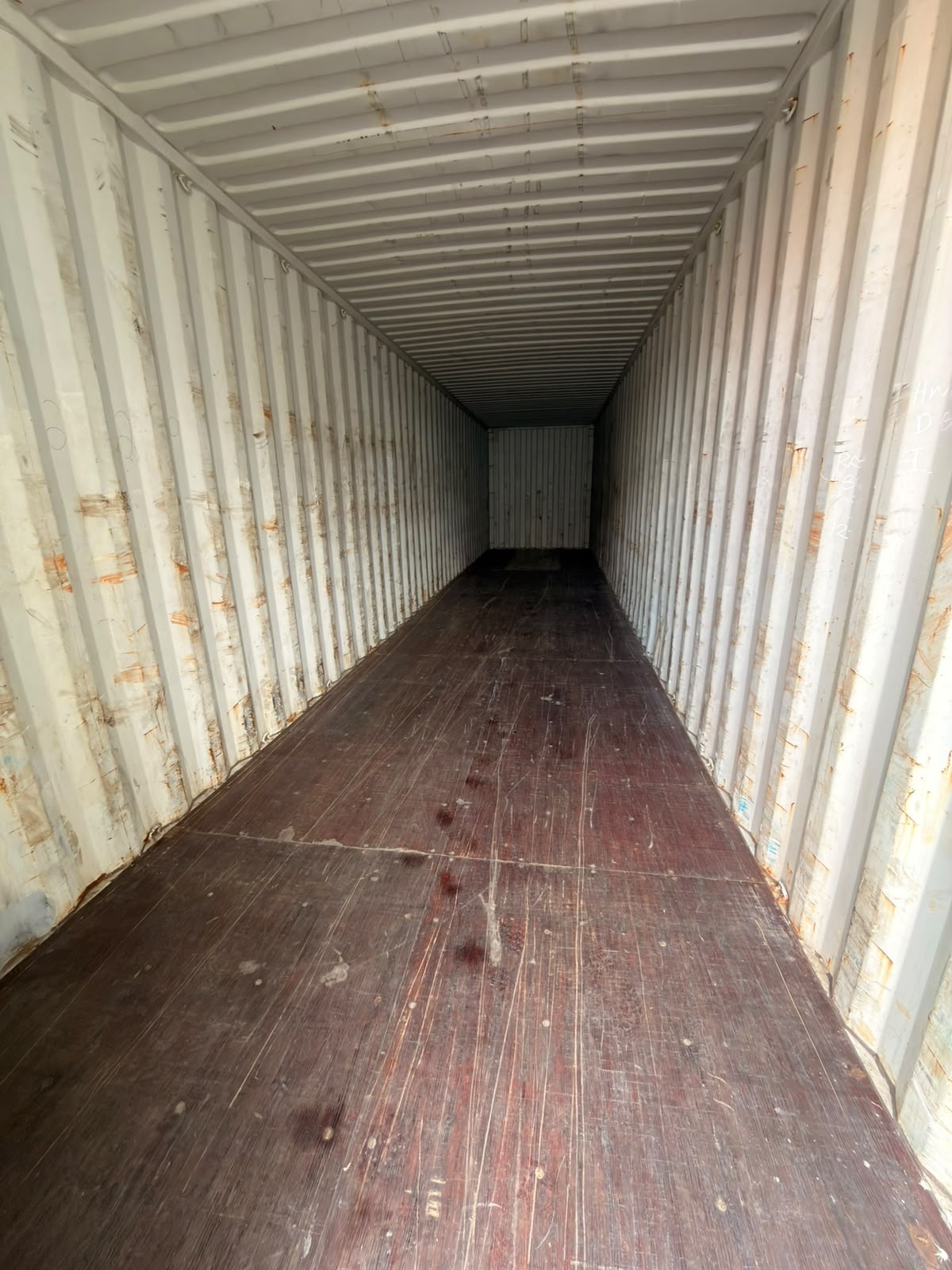 Container 40 pés High Cube usado